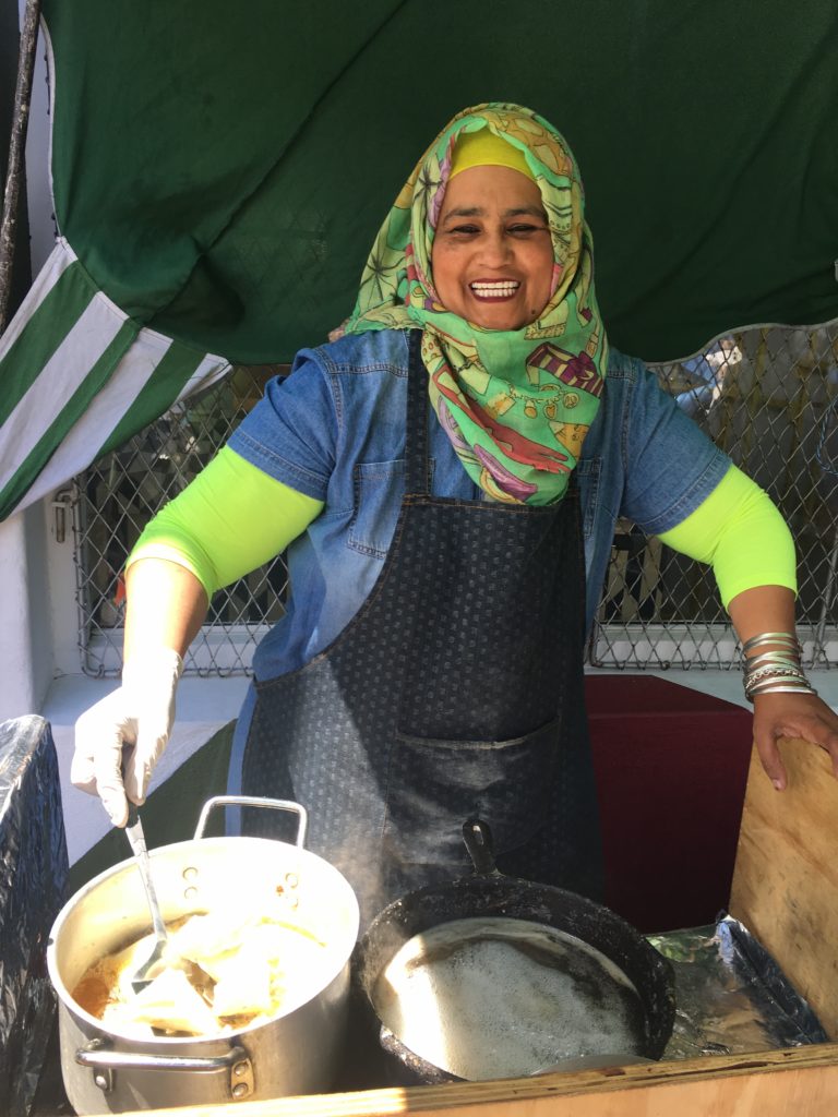 Find Wardia in Rose Street in the Bo-Kaap in Cape Town where you can find freshly made samosas!